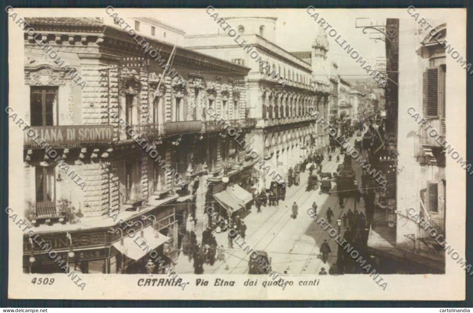 Catania Città Foto Cartolina ZB8845 - Catania