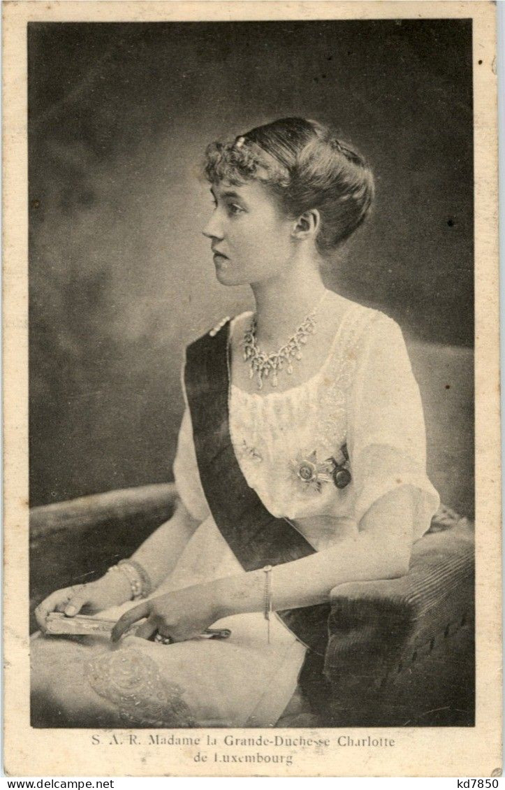 Charlotte De Luxembourg - Famille Grand-Ducale