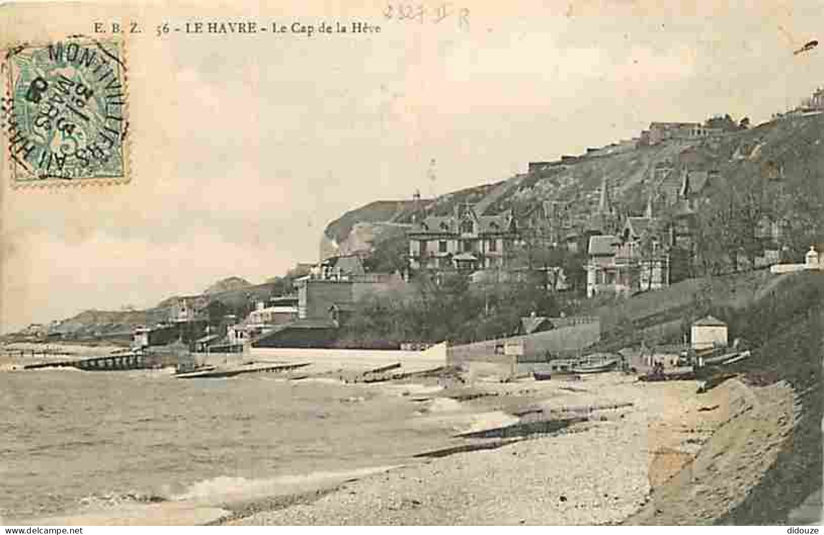 76 - Le Havre - Le Cap De La Hève - Oblitération Ronde De 1906 - CPA - Voir Scans Recto-Verso - Cap De La Hève