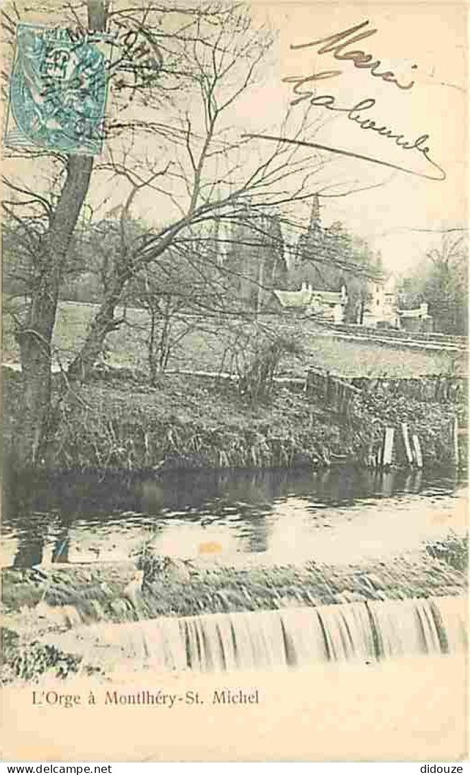 91 - Montlhéry - L'Orge à Montlhéry St Michel - CPA - Voir Scans Recto-Verso - Montlhery