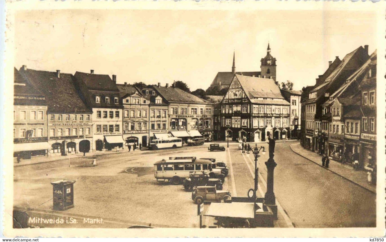 Mittweida - Markt - Mittweida