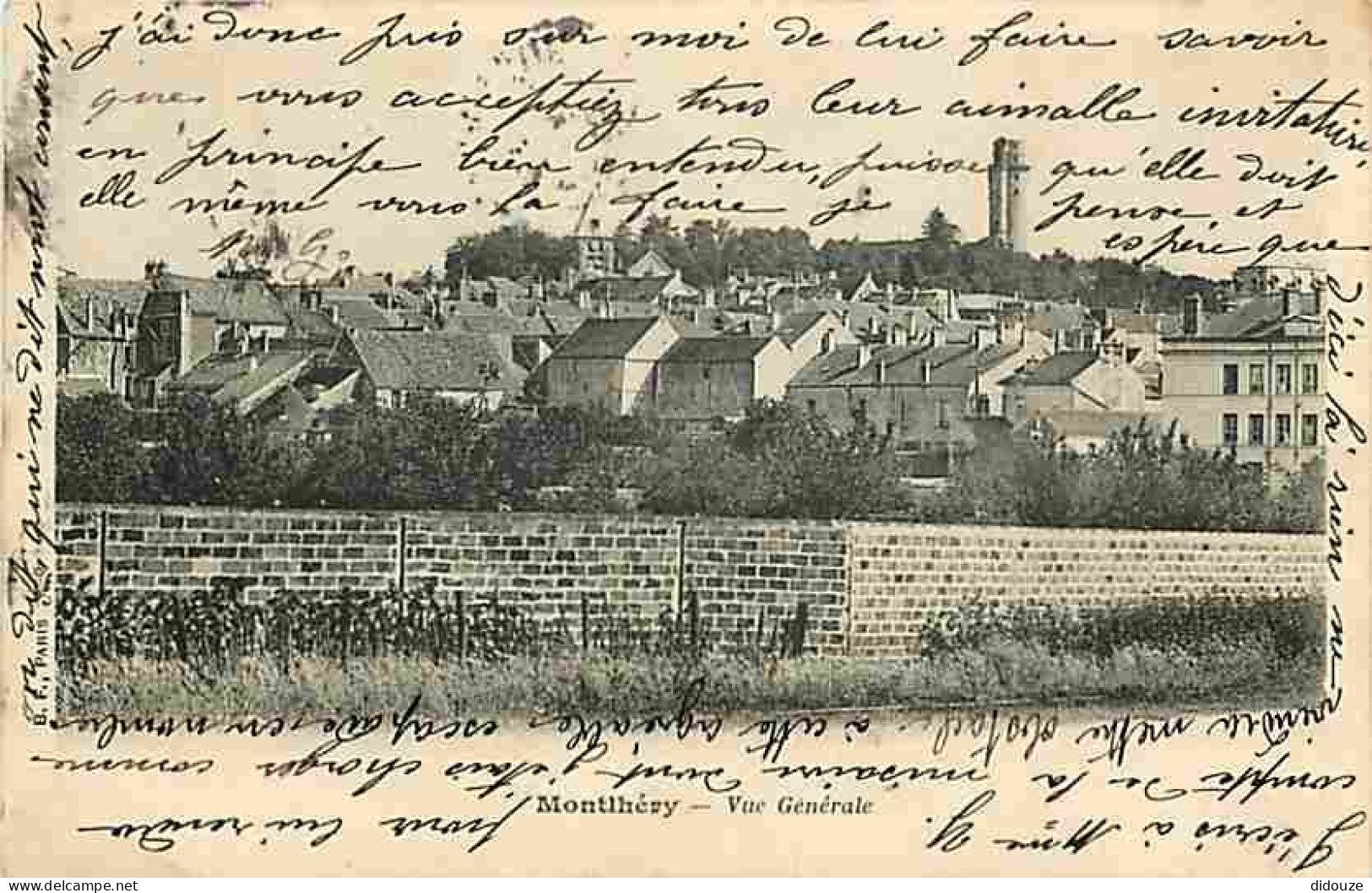 91 - Montlhéry - Vue Générale - CPA - Voir Scans Recto-Verso - Montlhery