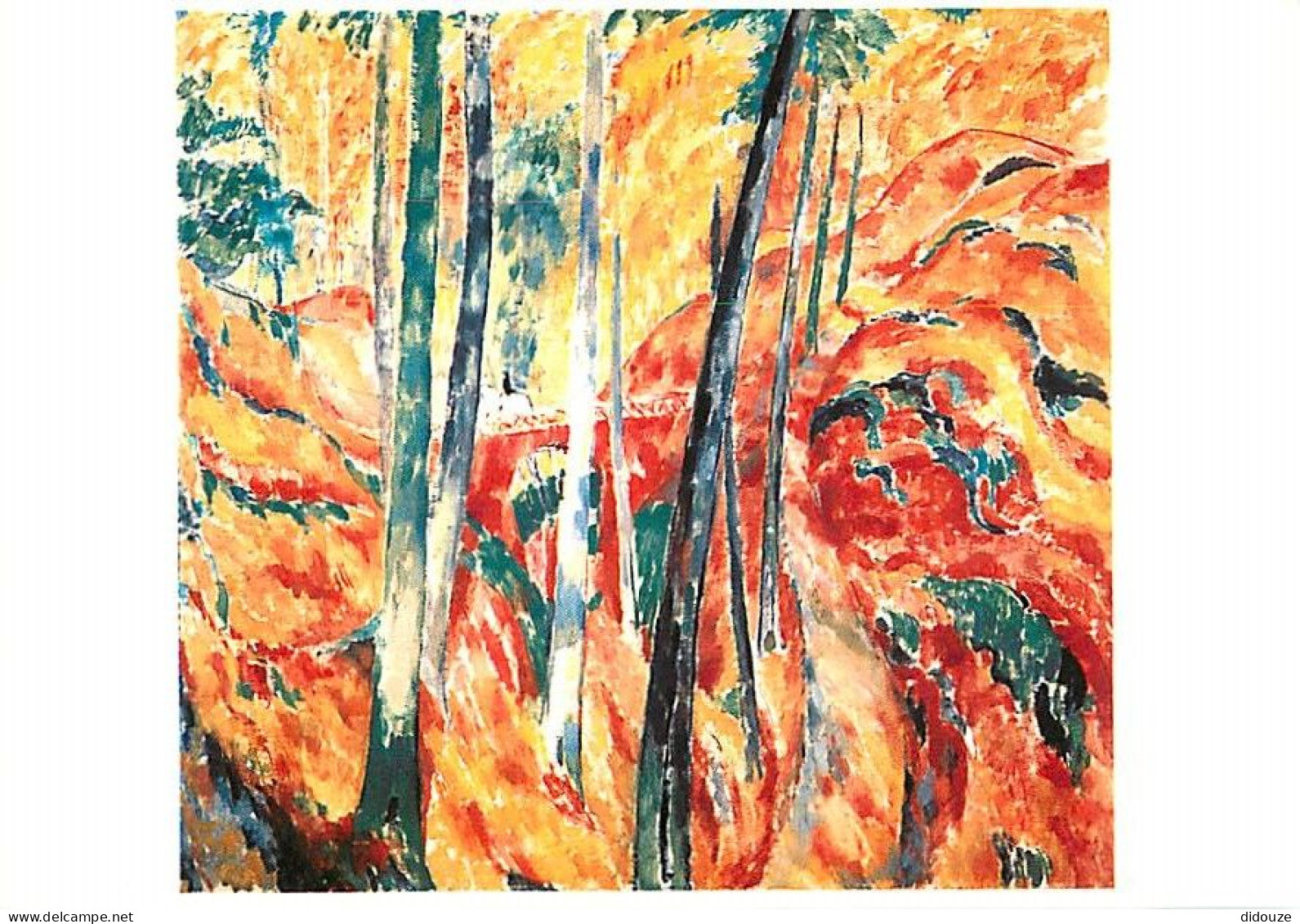 Art - Peinture - Rik Wouters - 5. Le Ravin, 1913 - 5. Hetravijn, 1913 - CPM - Carte Neuve - Voir Scans Recto-Verso - Pintura & Cuadros