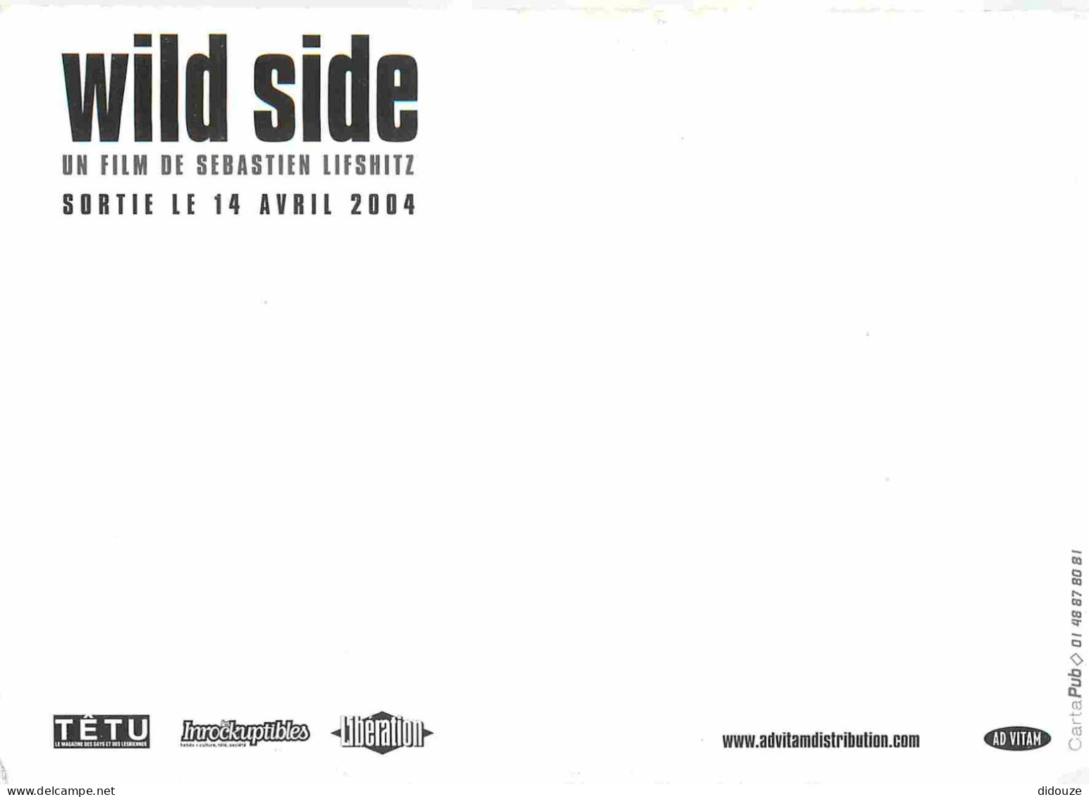 Cinema - Affiche De Film - Wild Side - CPM - Carte Neuve - Voir Scans Recto-Verso - Plakate Auf Karten