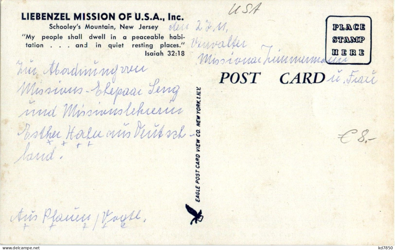 New Jersey - Liebenzell Mission - Other & Unclassified