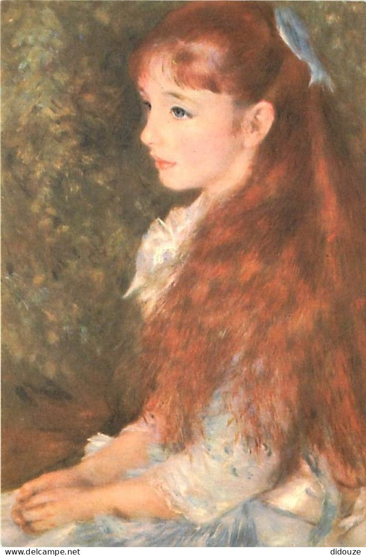 Art - Peinture - Pierre-Auguste Renoir - The Girl With The Red Hair (détail) - Portrait Of Mlle. Irène Cahen D'Anvers -  - Schilderijen