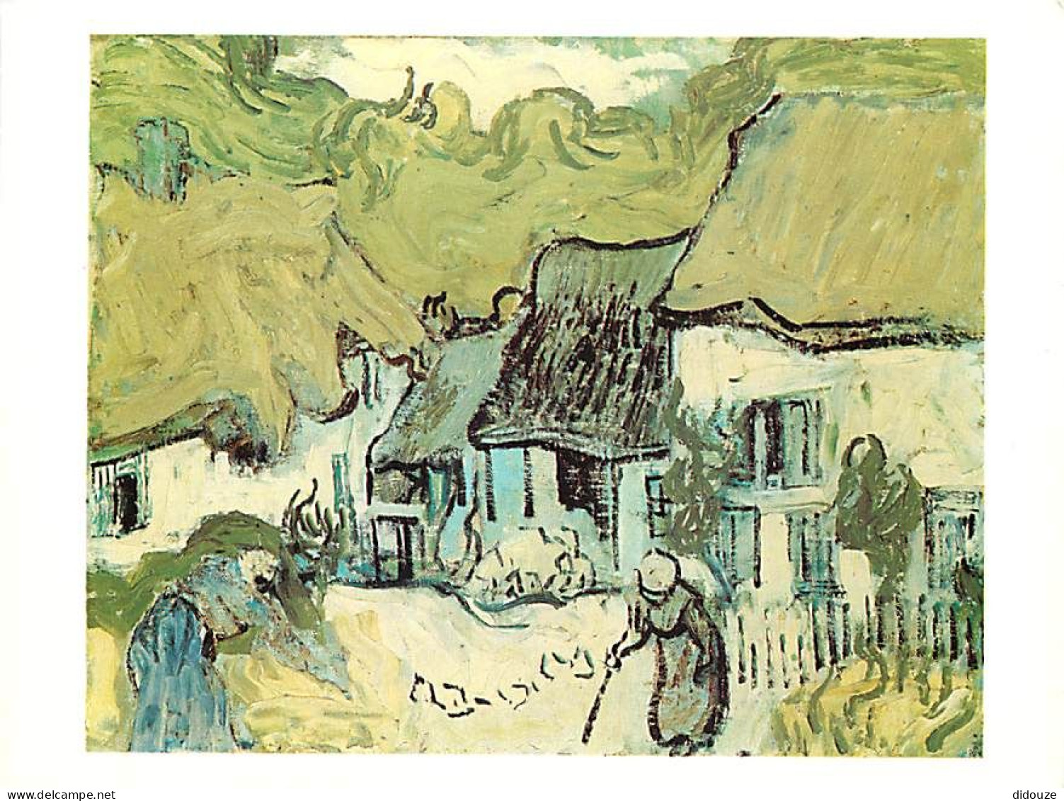 Art - Peinture - Vincent Van Gogh - Les Chaumes De Jargus - CPM - Carte Neuve - Voir Scans Recto-Verso - Paintings