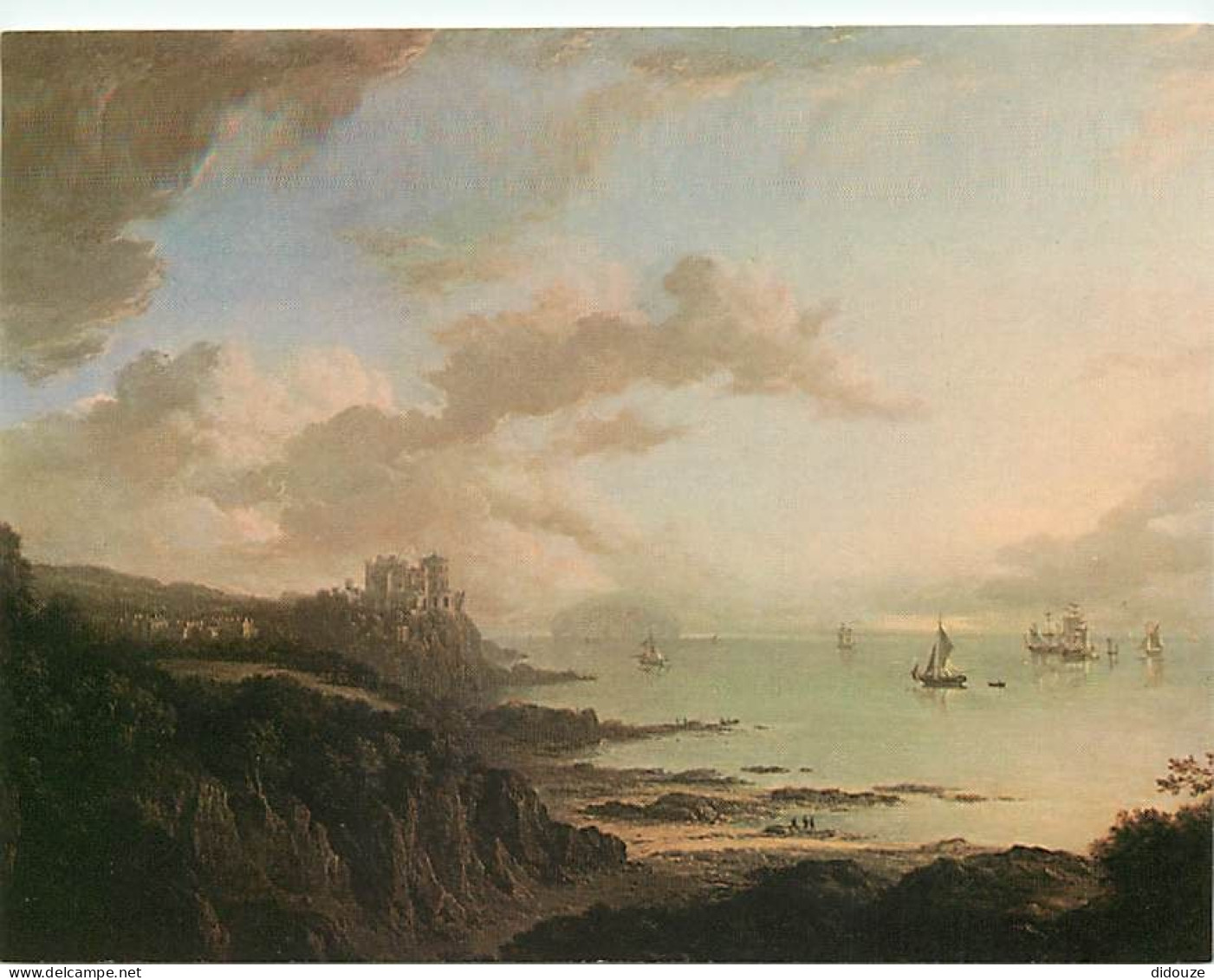 Art - Peinture - Alexander Nasmyth - CuIzean Castle From The North With Ailsa Craie In The Background - Carte Neuve - CP - Pintura & Cuadros