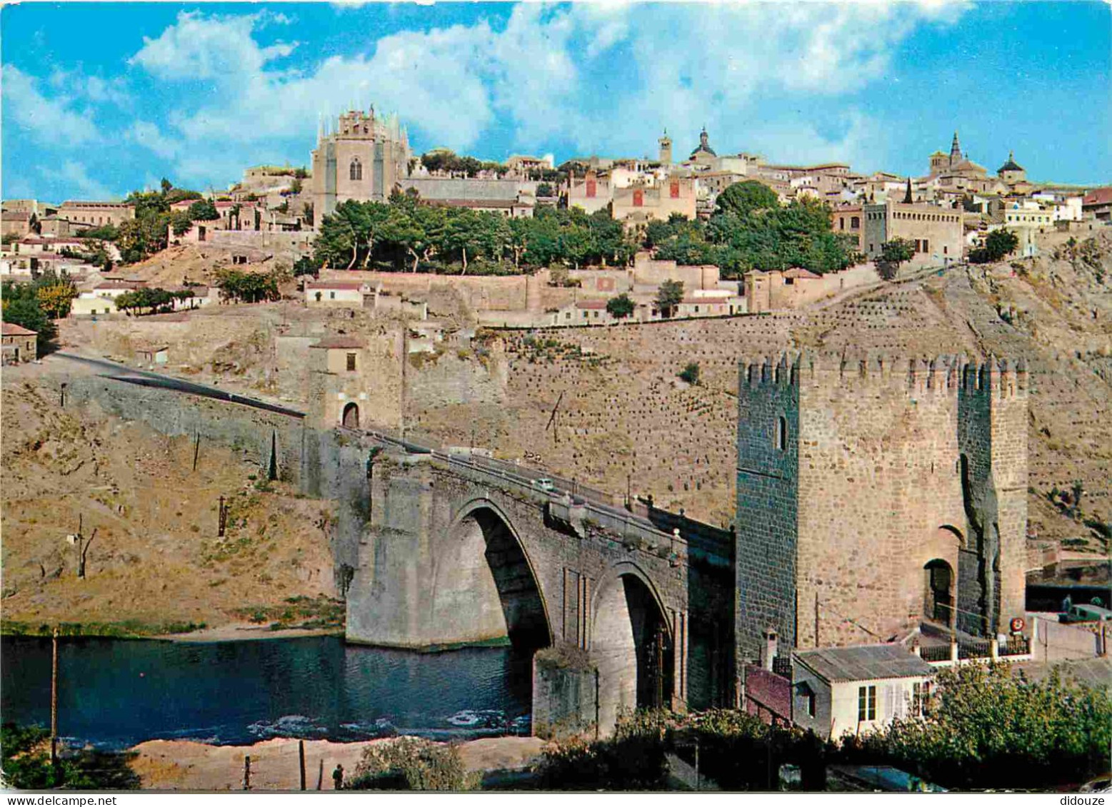 Espagne - Espana - Castilla La Mancha - Toledo - Puente De San Martin Y Vista Parcial - Pont De Saint Martin Et Vue Part - Toledo