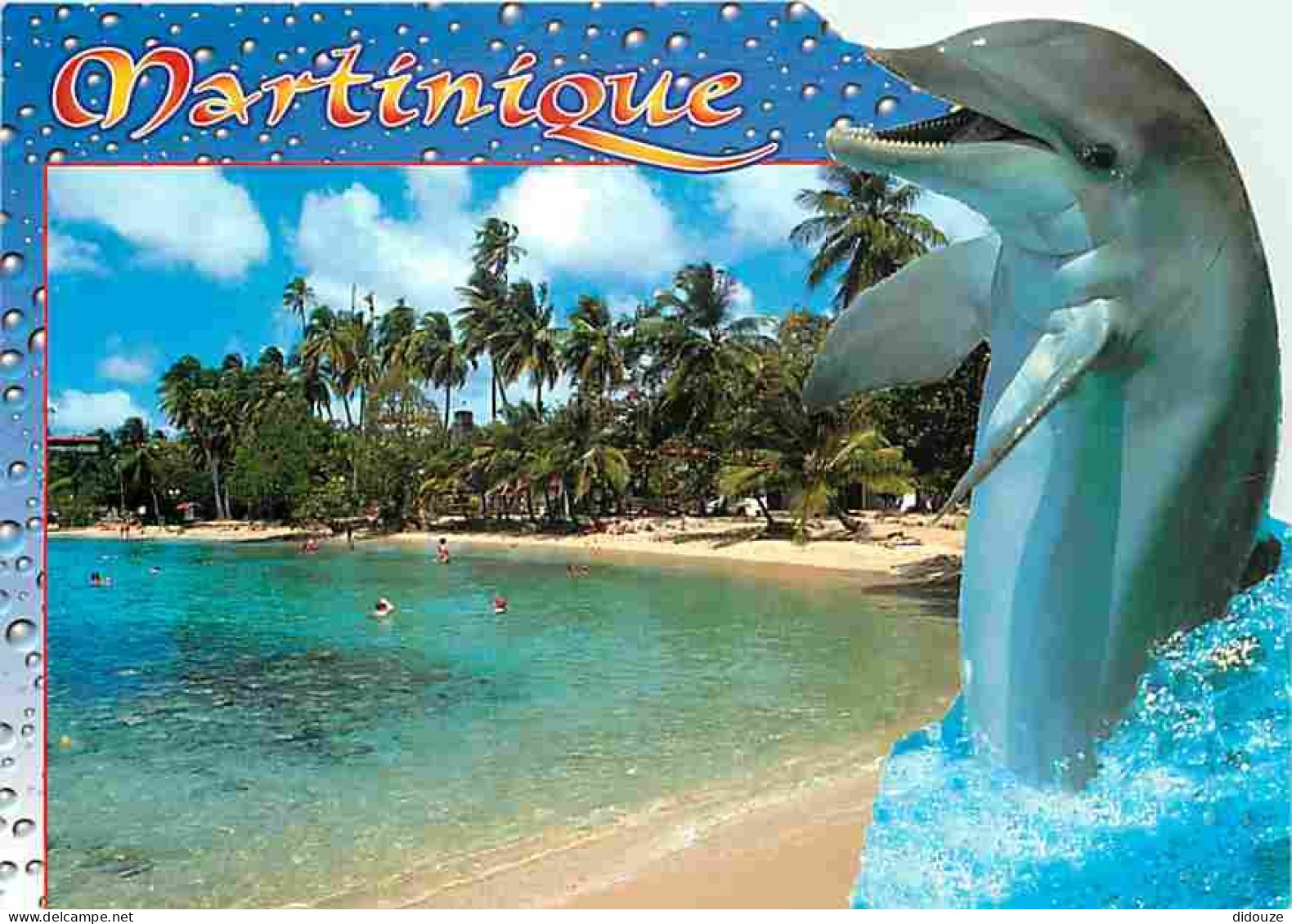 Martinique - Plages - Dauphins - CPM - Voir Scans Recto-Verso - Andere & Zonder Classificatie