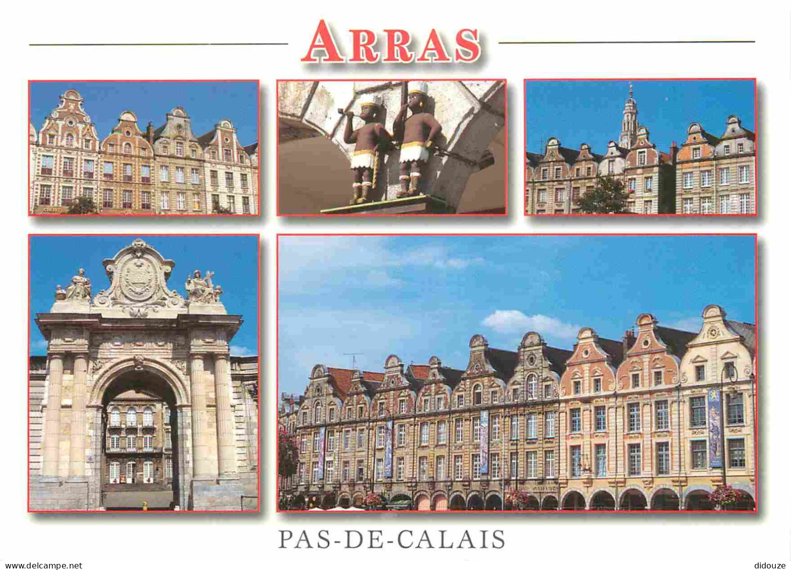62 - Arras - Multivues - CPM - Carte Neuve - Voir Scans Recto-Verso - Arras