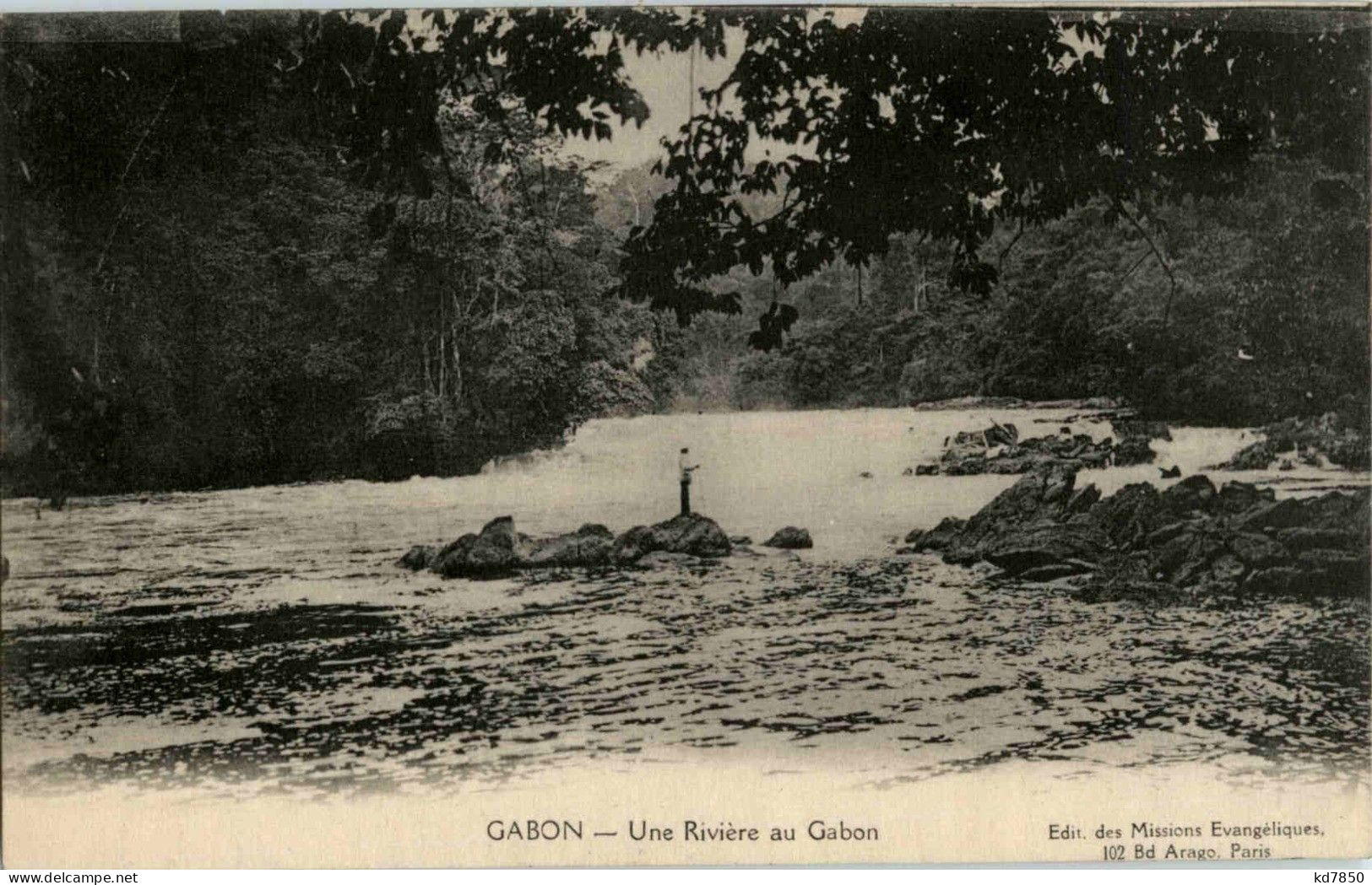 Gabon - Une Riviere Au Gabon - Gabón