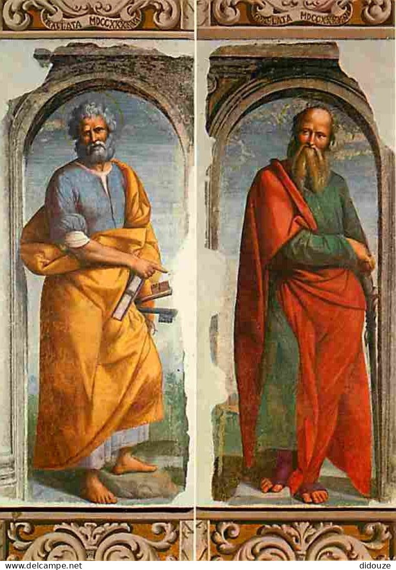Art - Peinture Religieuse - Ferrara - Cathédrale De Saint Georges - Garofalo - Saints Pierre Et Paul - Carte Neuve - CPM - Gemälde, Glasmalereien & Statuen