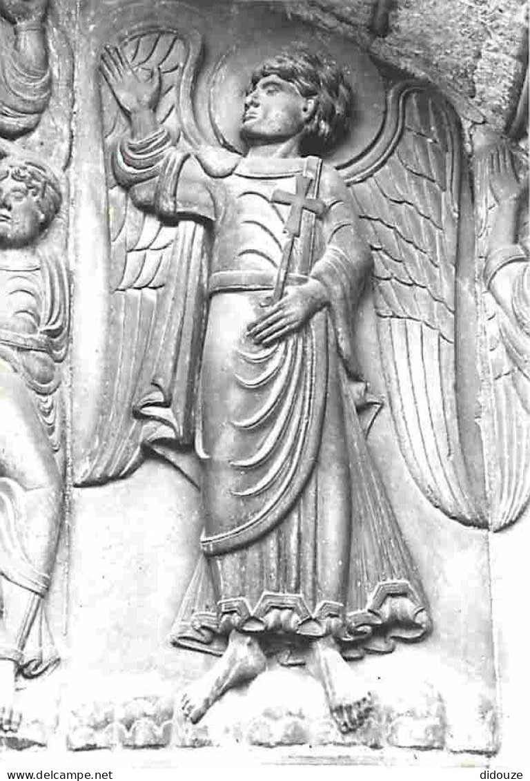 Art - Art Religieux - Toulouse - Basilique Saint Sernin - Porte Miegeville - Détail - CPM - Voir Scans Recto-Verso - Tableaux, Vitraux Et Statues