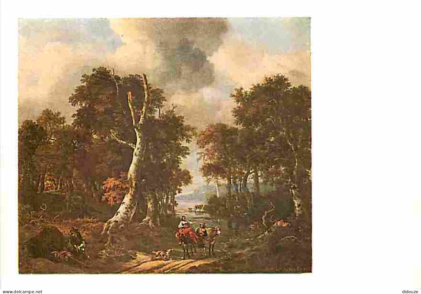 Art - Peinture - Jacob Ruysdael - La Foret - CPM - Voir Scans Recto-Verso - Peintures & Tableaux