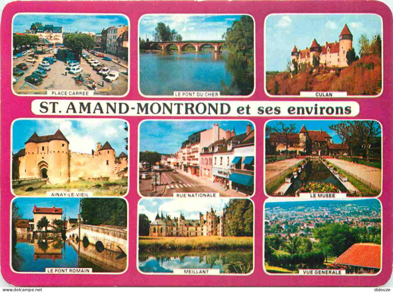 18 - Saint Amand Montrond - Et Ses Environs - Multivues - CPM - Voir Scans Recto-Verso - Saint-Amand-Montrond