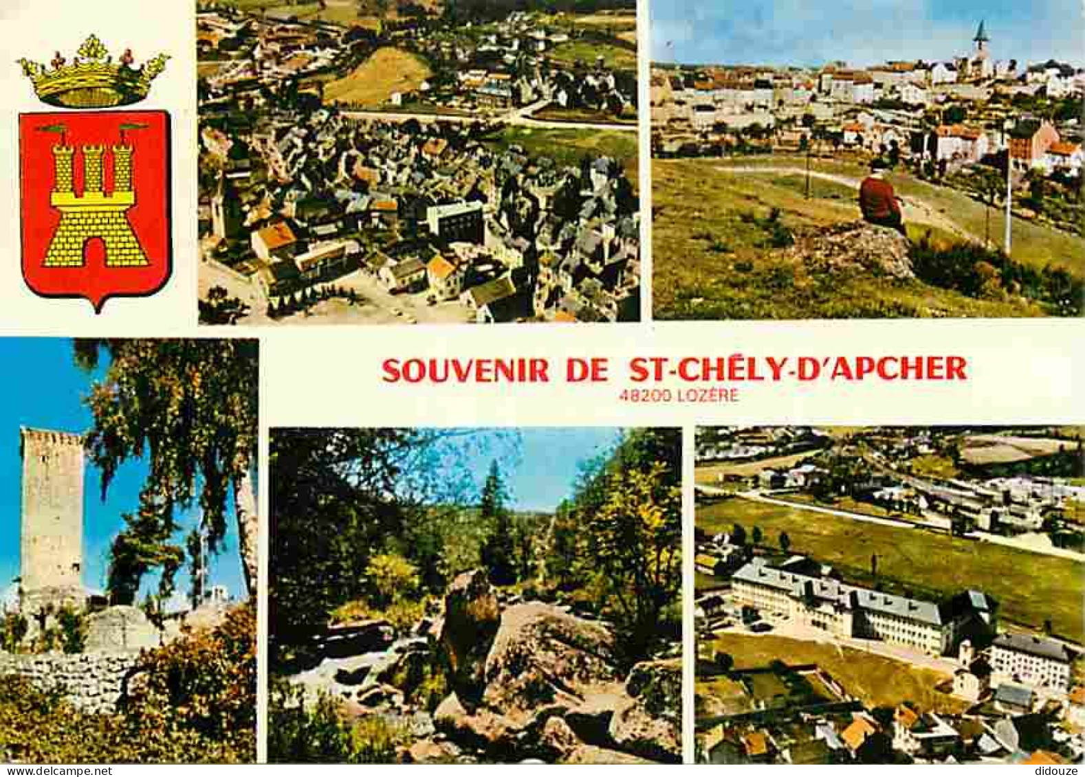 48 - Saint Chély D'Apcher - Multivues - Blasons - CPM - Voir Scans Recto-Verso - Saint Chely D'Apcher