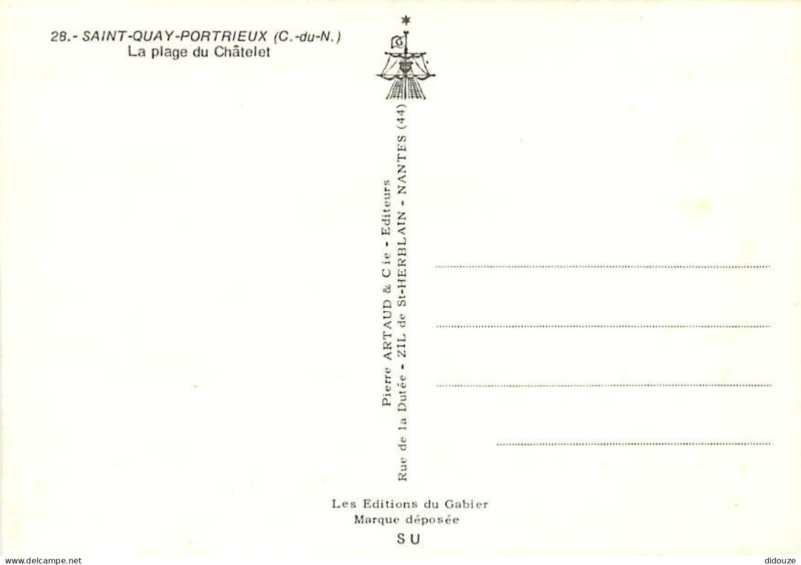22 - Saint Quay Portrieux - La Plage Du Châtelet - Carte Neuve - CPM - Voir Scans Recto-Verso - Saint-Quay-Portrieux