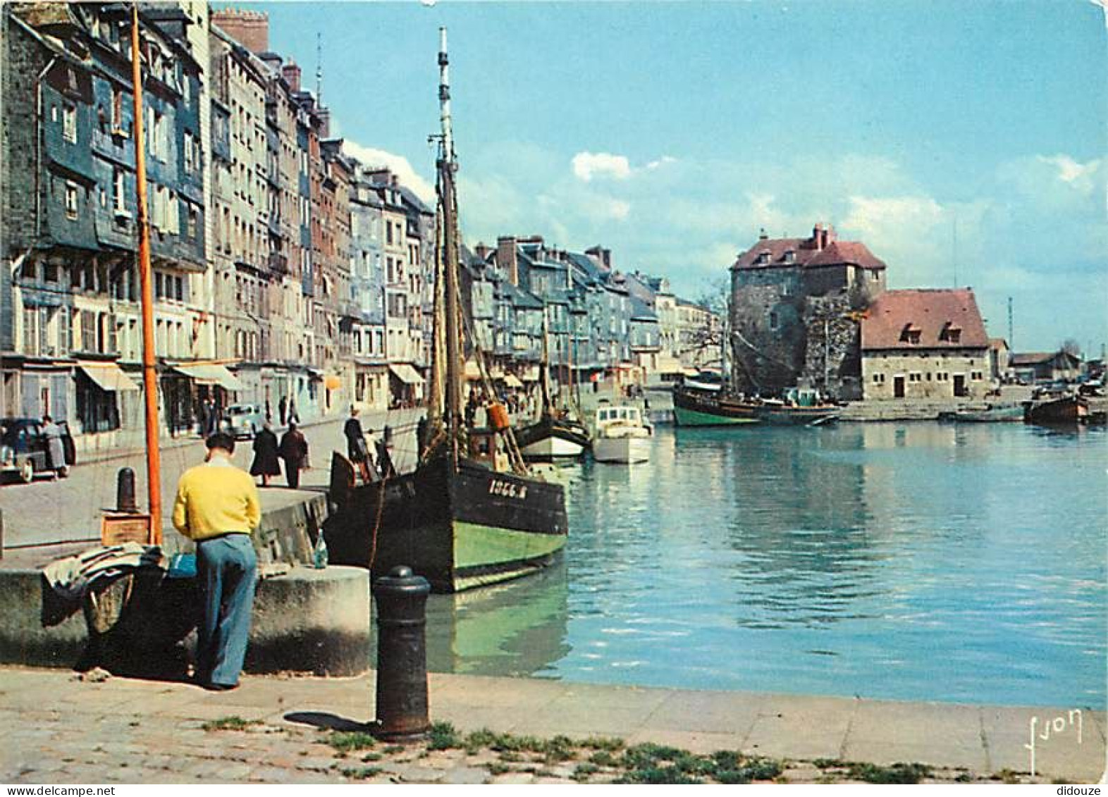 14 - Honfleur - Bassin De L'Ouest Et Quai Sainte-Catherine - Bateaux - Carte Neuve - CPM - Voir Scans Recto-Verso - Honfleur