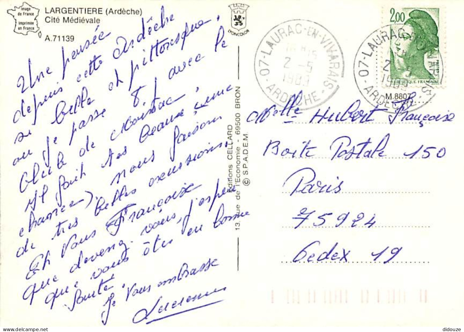 07 - Largentière - Multivues - CPM - Voir Scans Recto-Verso - Largentiere