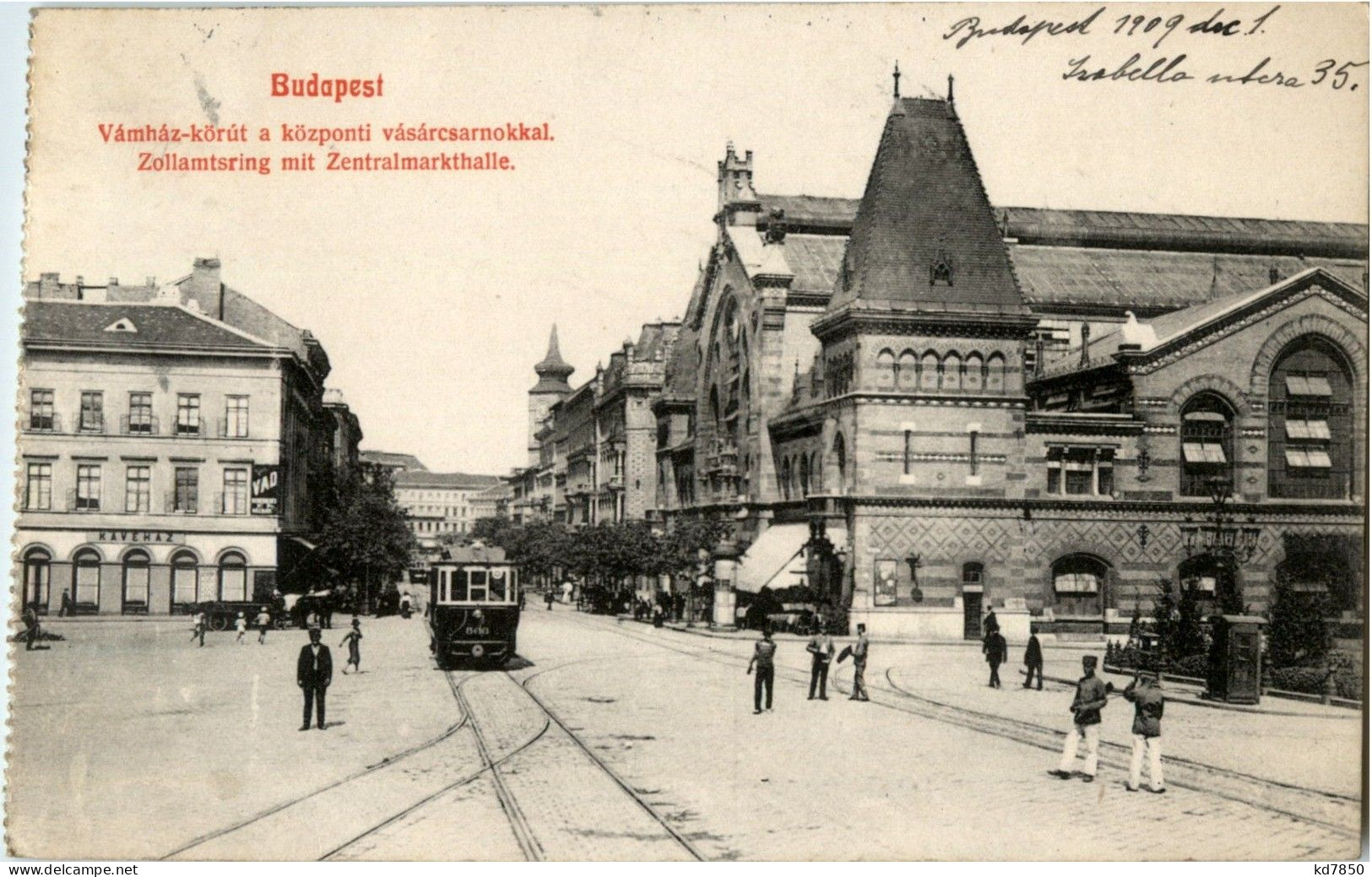 Budapest - Zollamtsring - Ungarn