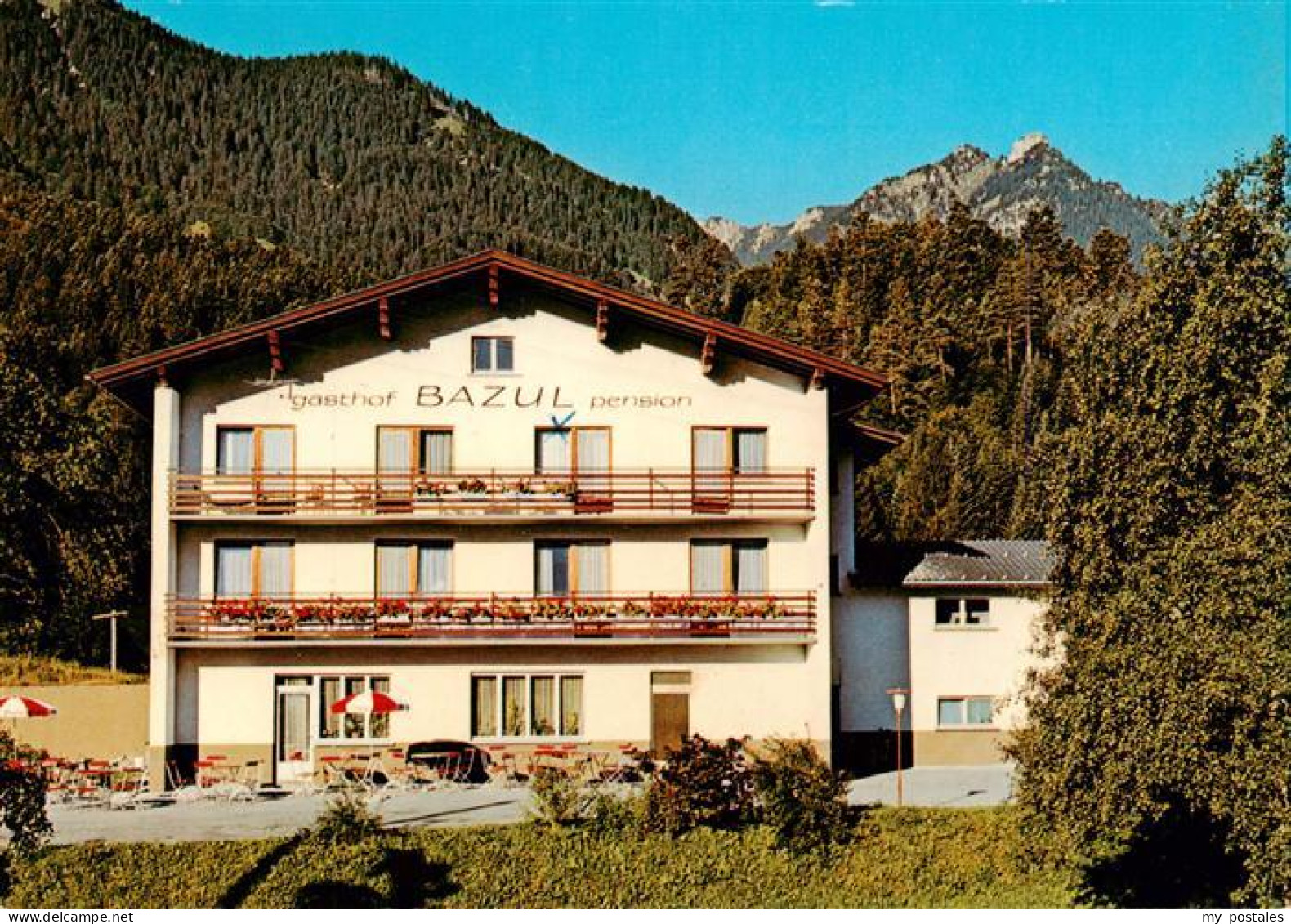 73884802 Nenzing Vorarlberg Gasthof Bazul Pension Nenzing Vorarlberg - Andere & Zonder Classificatie
