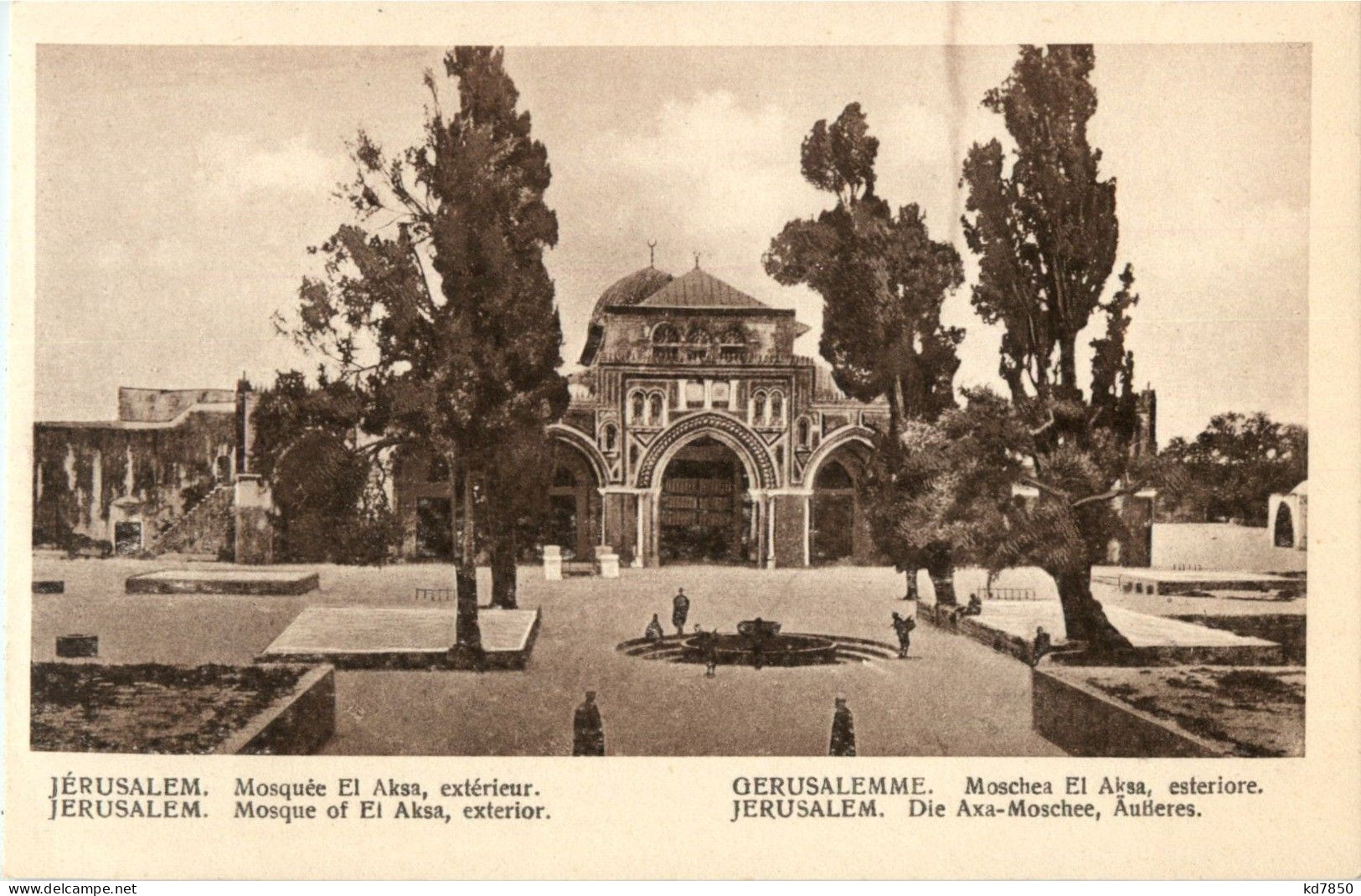 Jerusalem - Axa Moschee - Israël