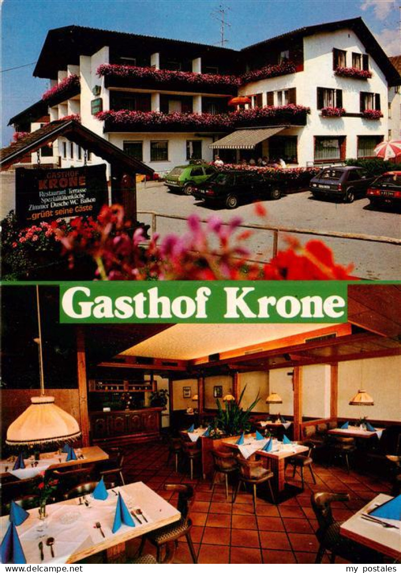 73884801 Uebersaxen Gasthof Krone Gastraum Uebersaxen - Andere & Zonder Classificatie