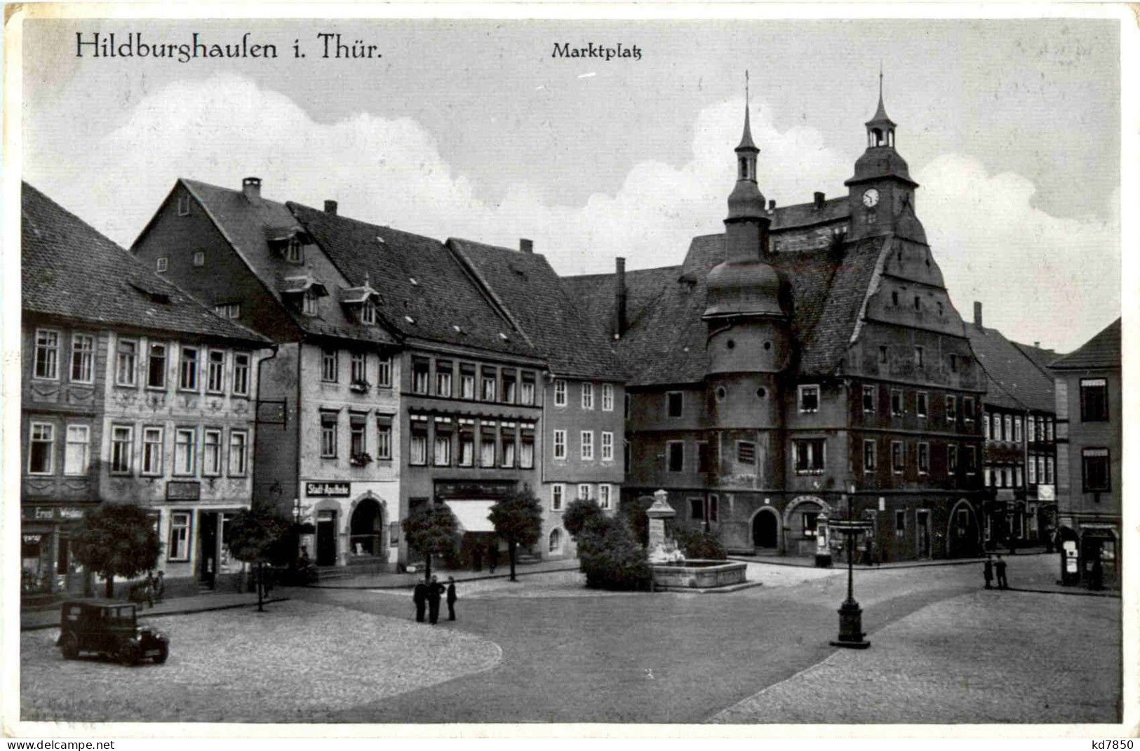 Hildburghausen - Marktplatz - Hildburghausen