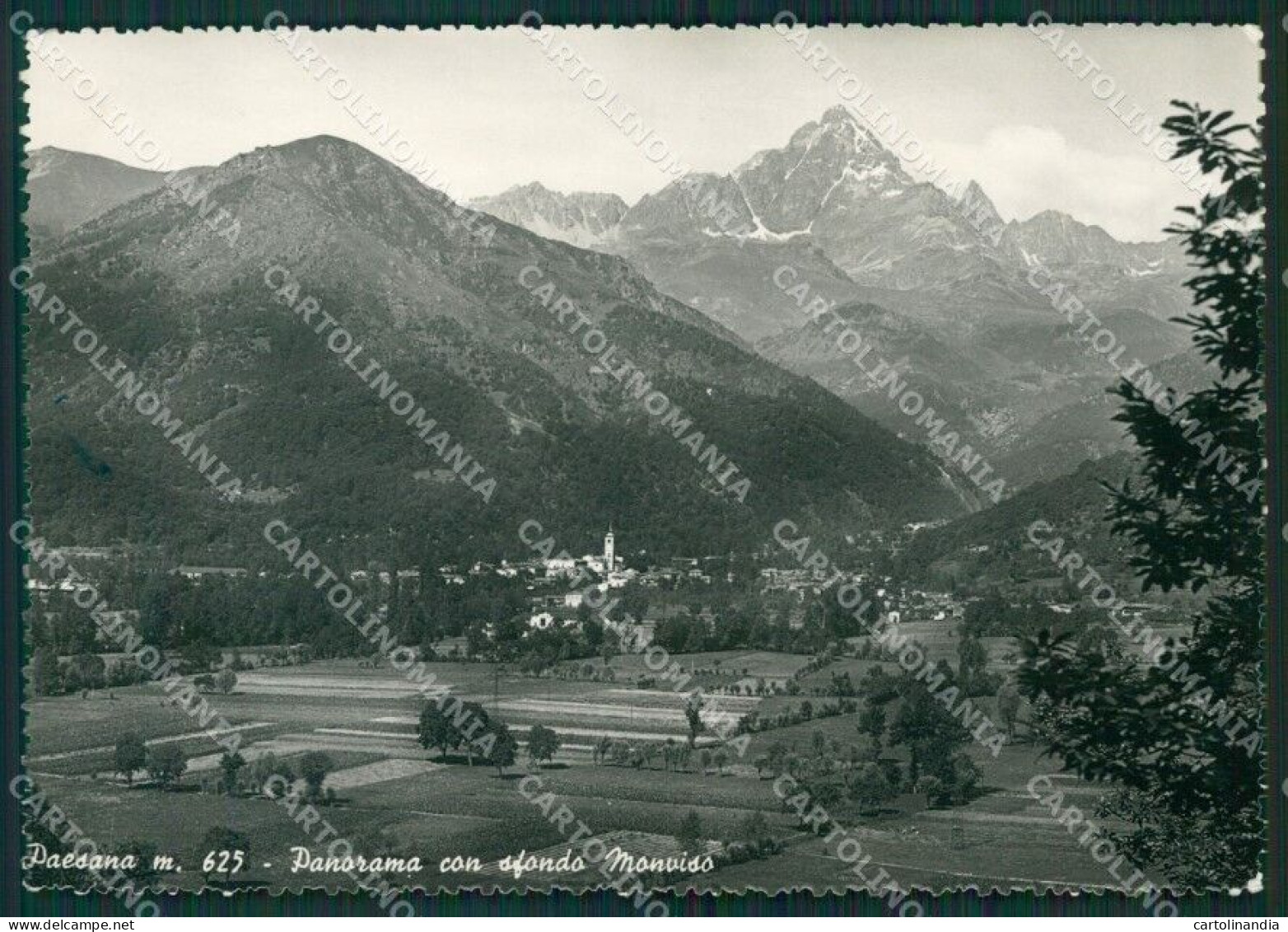 Cuneo Paesana Monviso Foto FG Cartolina KB2199 - Cuneo