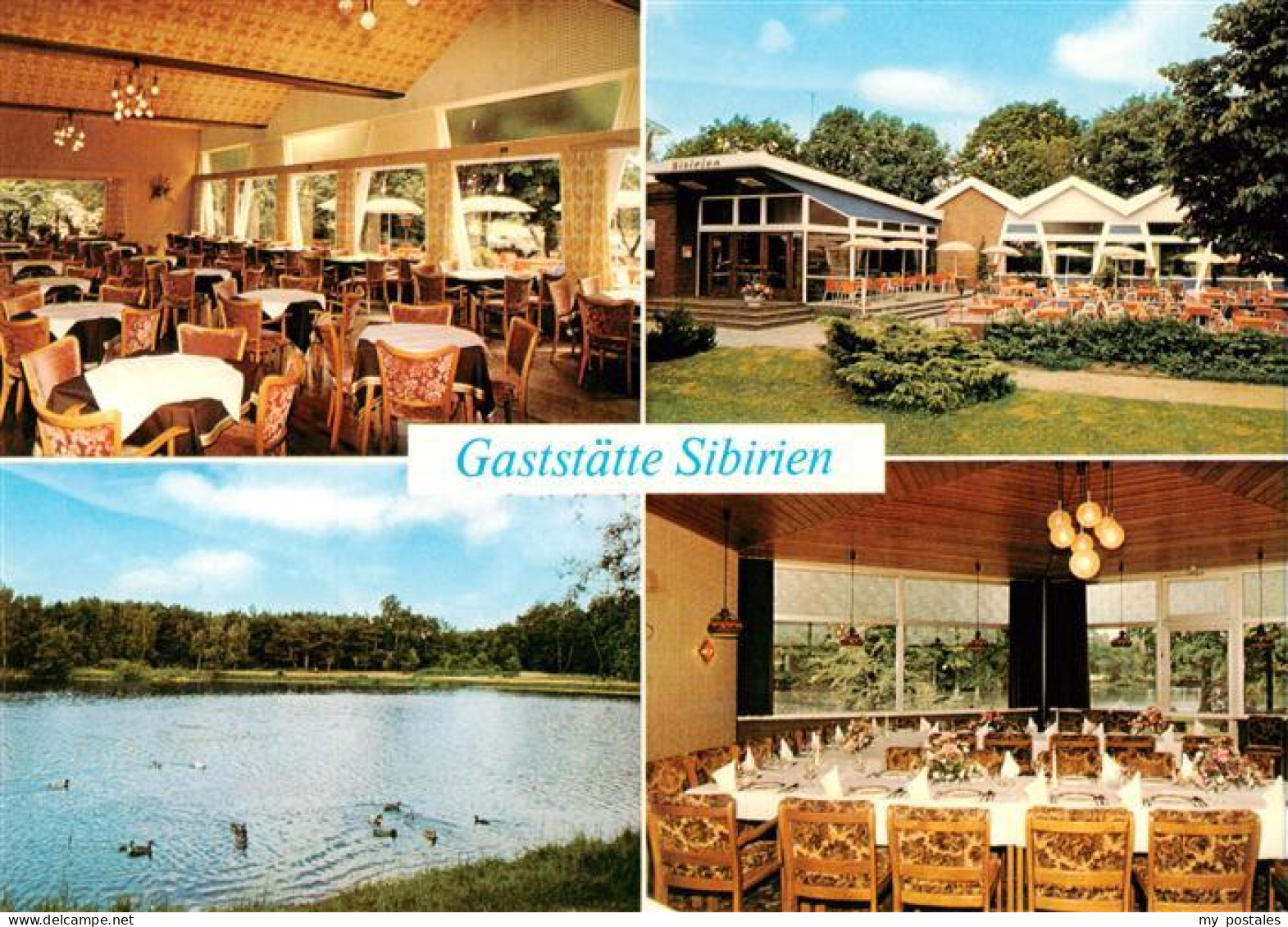 73884795 Elmshorn Gaststaette Sibirien Gastraeume Garten Schwanenteich Elmshorn - Elmshorn