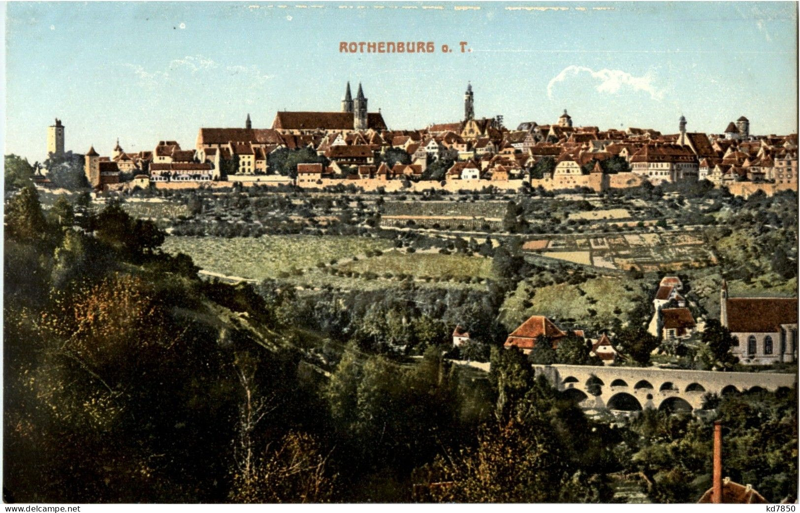 Rothenburg O T. - Rothenburg O. D. Tauber