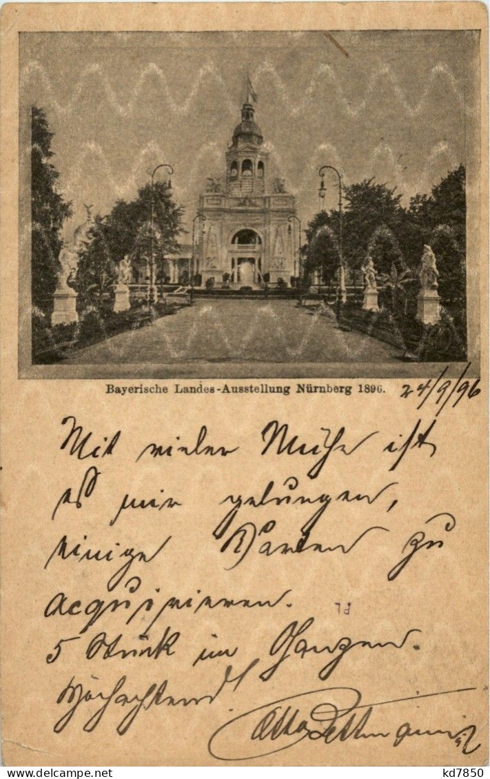 Nürnberg - Bayrische Landes Ausstellung 1896 - Nuernberg