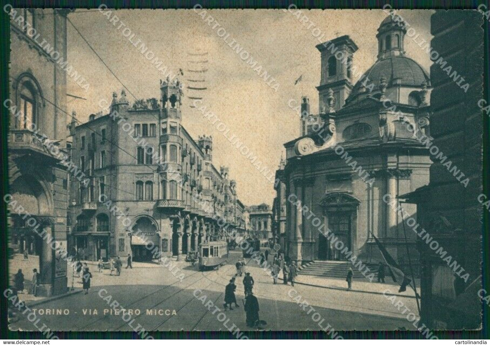 Torino Città Tram FG Cartolina KB2090 - Sonstige & Ohne Zuordnung