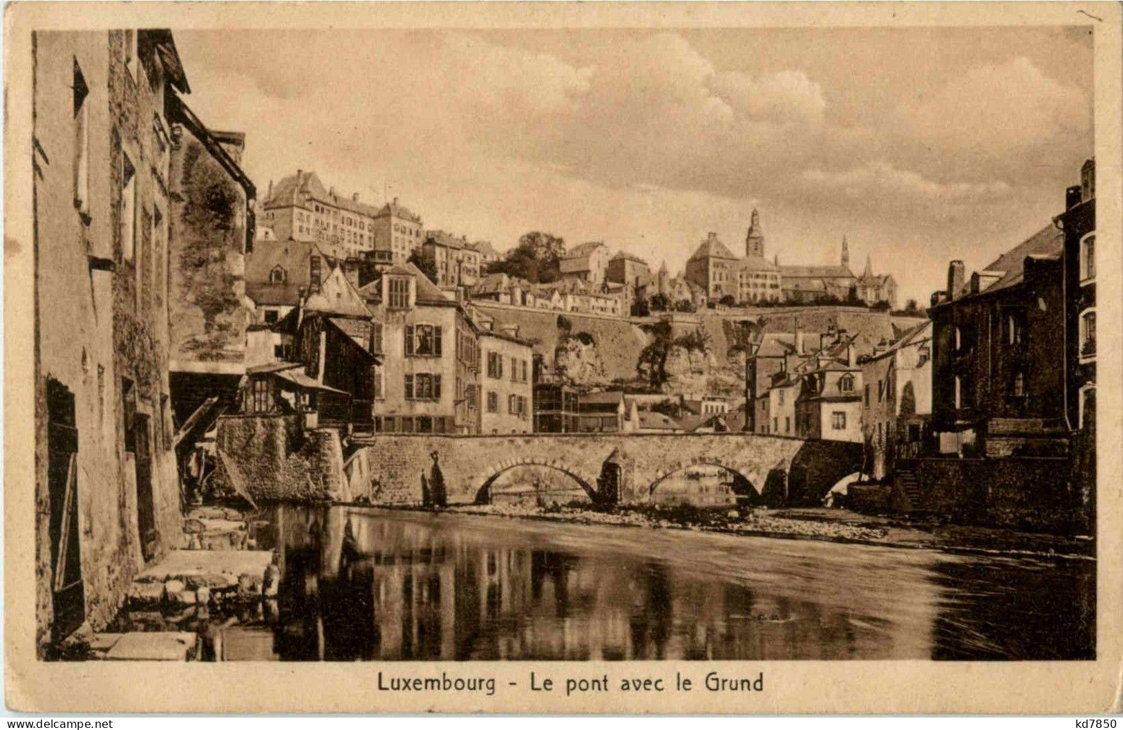 Luxembourg - Le Pont - Luxemburgo - Ciudad