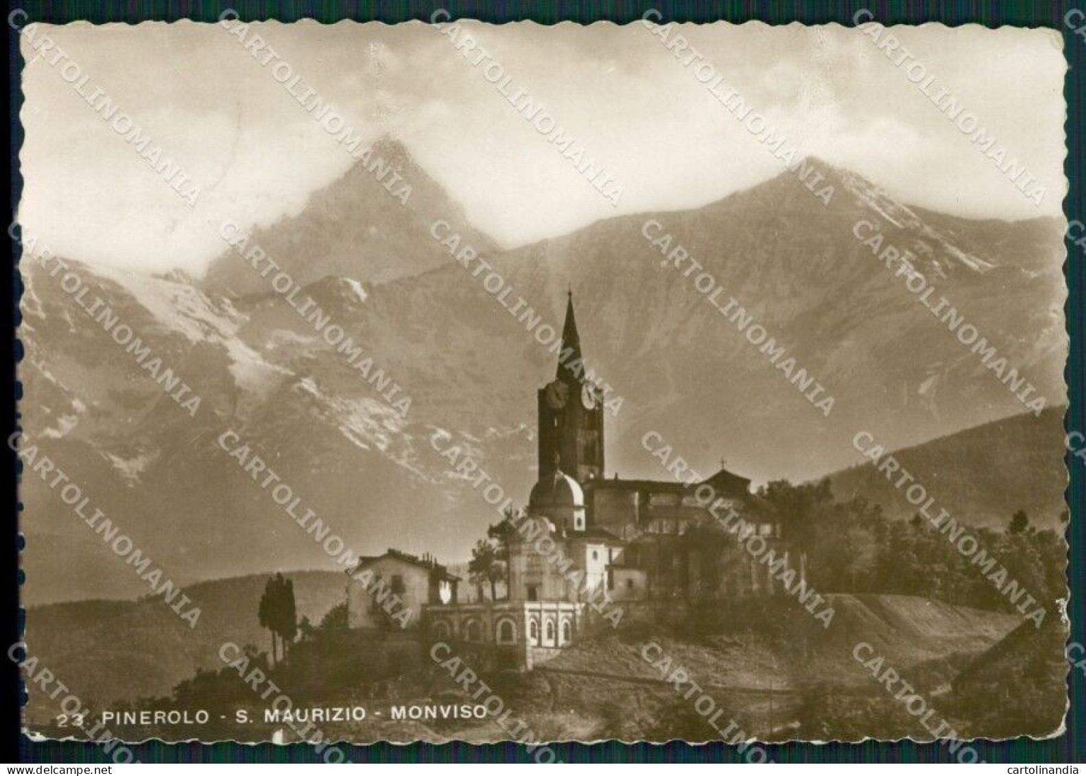 Torino Pinerolo San Maurizio Monviso PIEGHINE Foto FG Cartolina KB2114 - Sonstige & Ohne Zuordnung