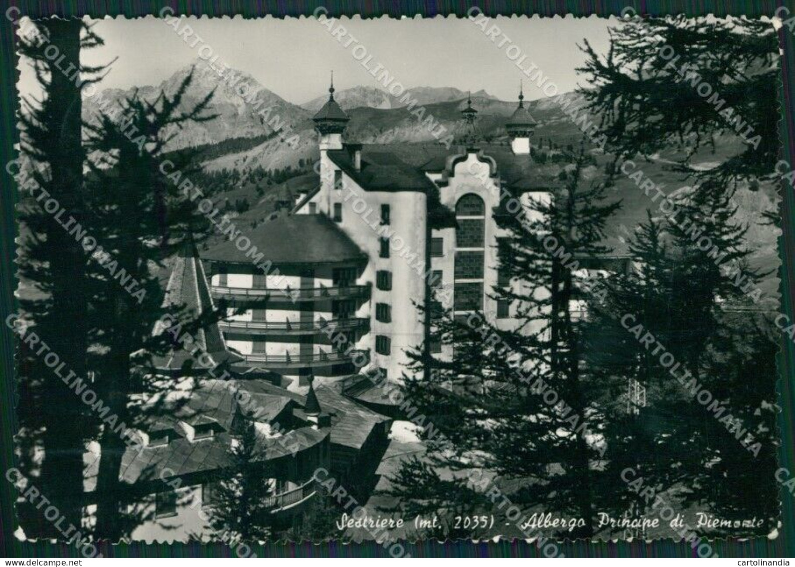 Torino Sestriere Foto FG Cartolina KB2111 - Other & Unclassified