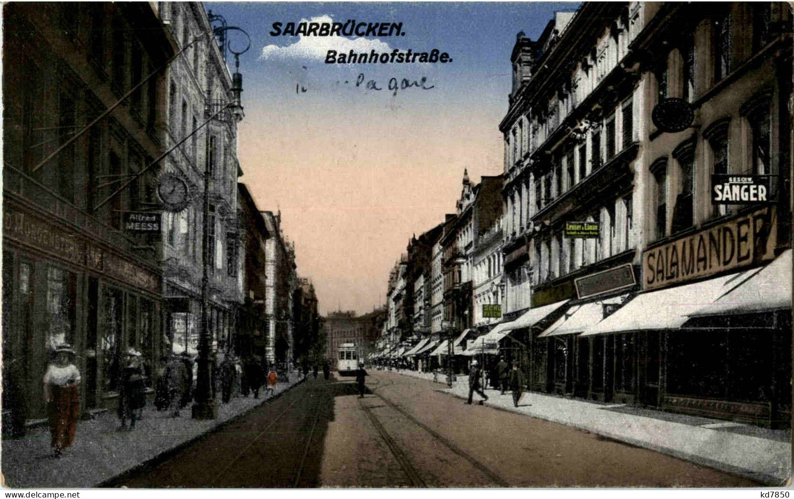 Saarbrücken - Bahnhofstrasse - Saarbrücken