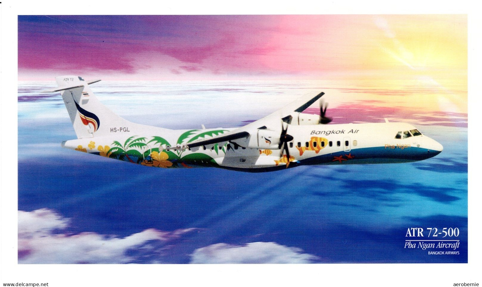 Bangkok Airways - Aerospatiale ATR-72-500 (airline Issue) "Pha Ngan" - 1946-....: Moderne