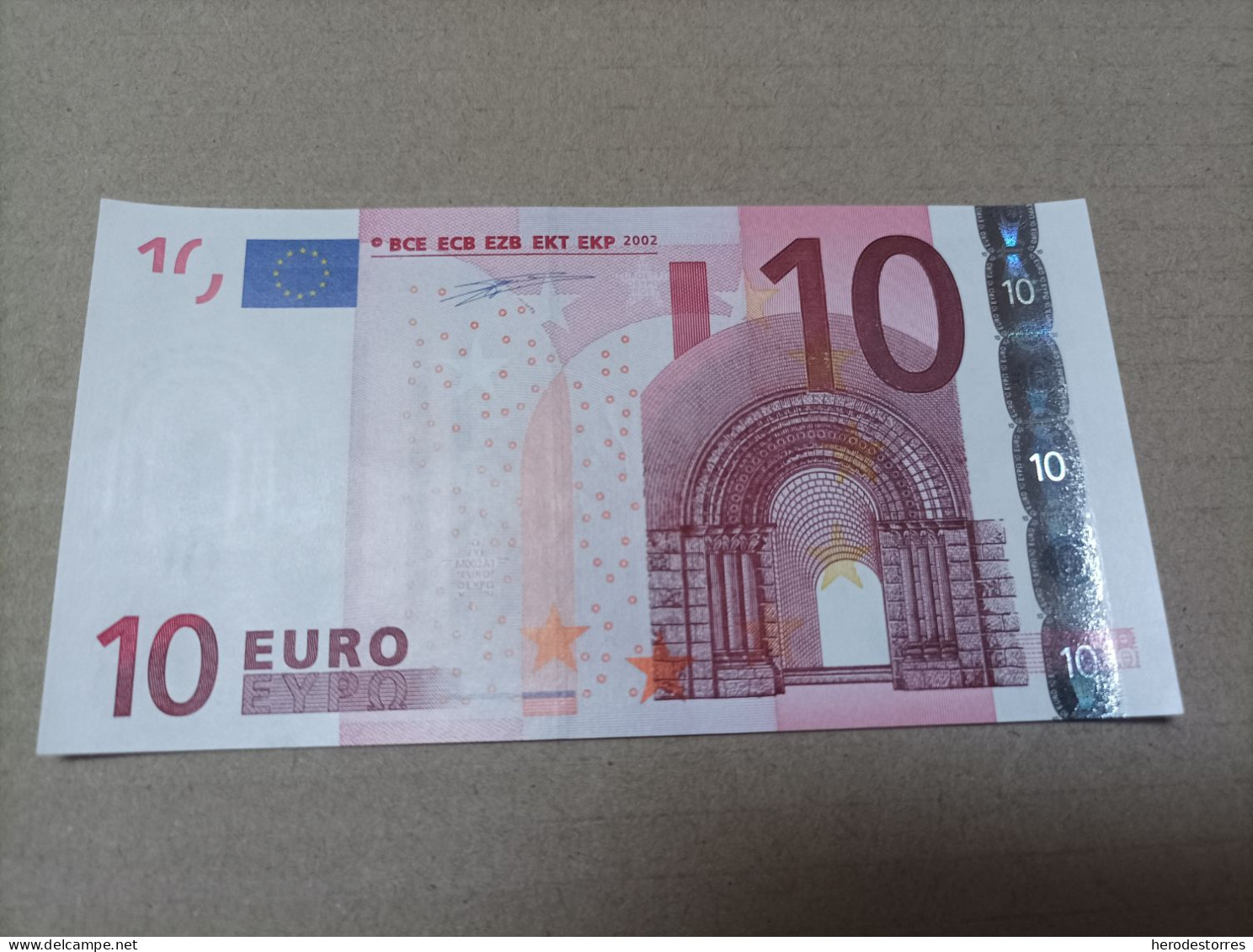 Billete De 10 Euros De La Primera Firma De Duisemberg, Plancha M002A1, De La V De España, Sc/plancha - 10 Euro