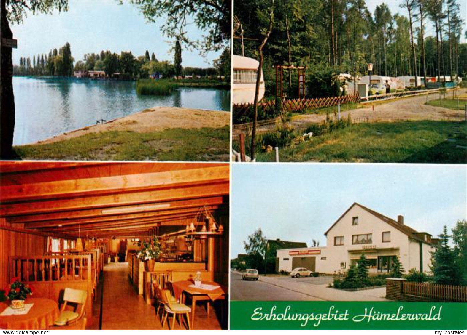 73884760 Haemelerwald REWE Markt Campingplatz Seepartie Restaurant Haemelerwald - Lehrte