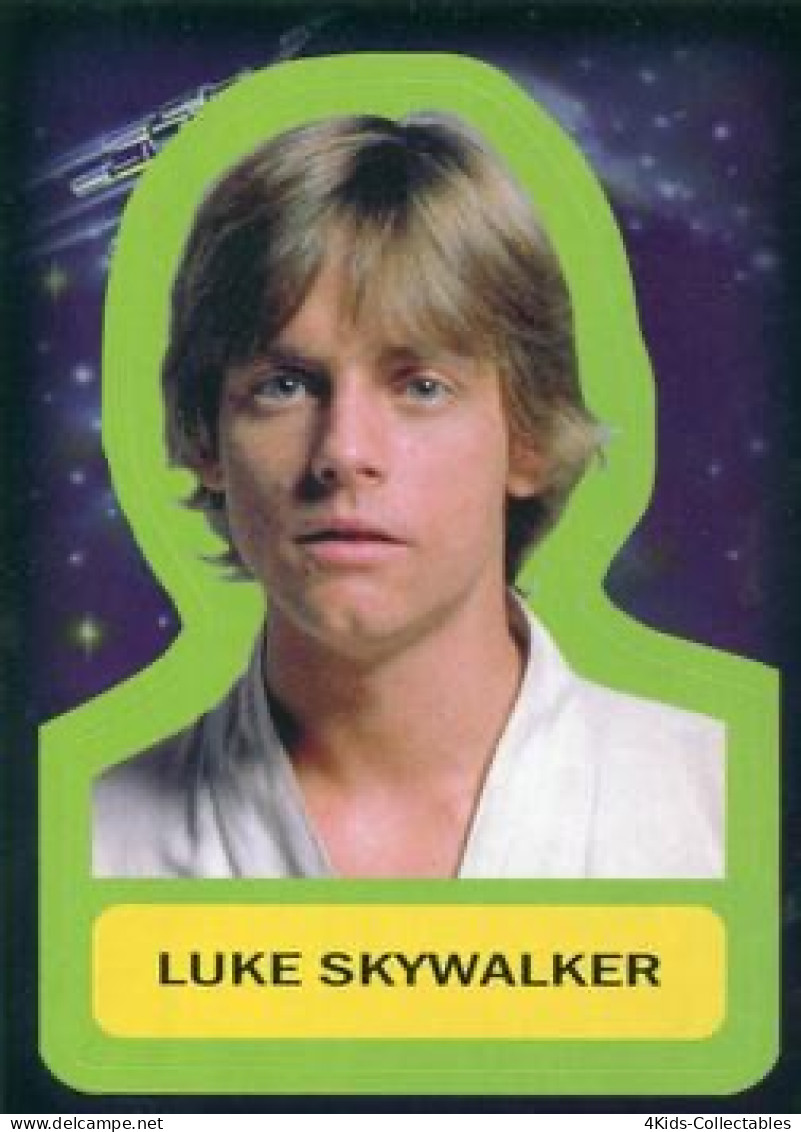 2015 Topps STAR WARS Journey To The Force Awakens "Character Stickers" S-1 Luke Skywalker - Star Wars