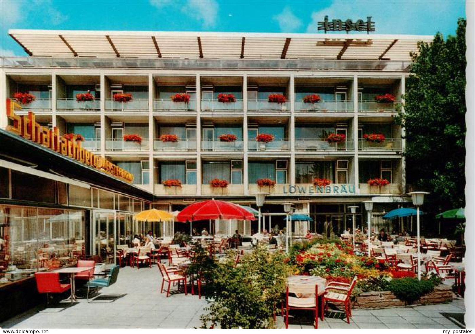 73884707 Heilbronn Neckar Insel Hotel Cafe Terrassen Heilbronn Neckar - Heilbronn