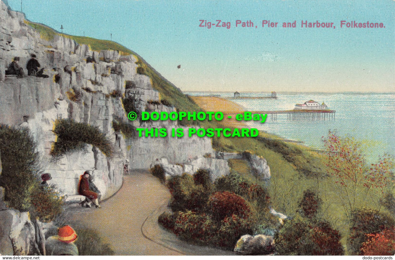 R507148 Folkestone. Pier And Harbour. Zig Zag Path - Mondo