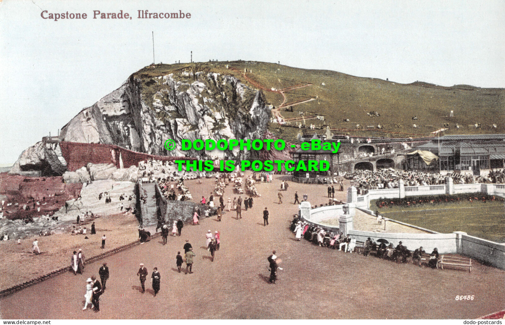 R507152 Ilfracombe. Capstone Parade. Postcard - Mondo