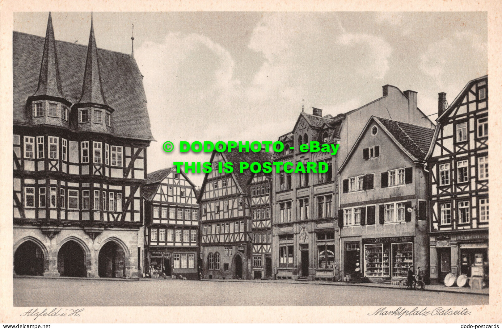 R507767 Alsfeld I. H. Marktplatz Ostseite. Georg Kurtz Jr. B. H. C - Mondo