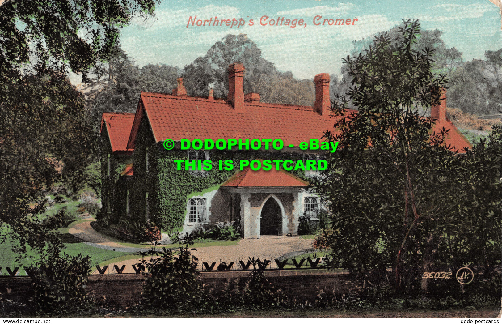 R507155 Cromer. Northrepp Cottage. Valentines Series. 1909 - Mondo
