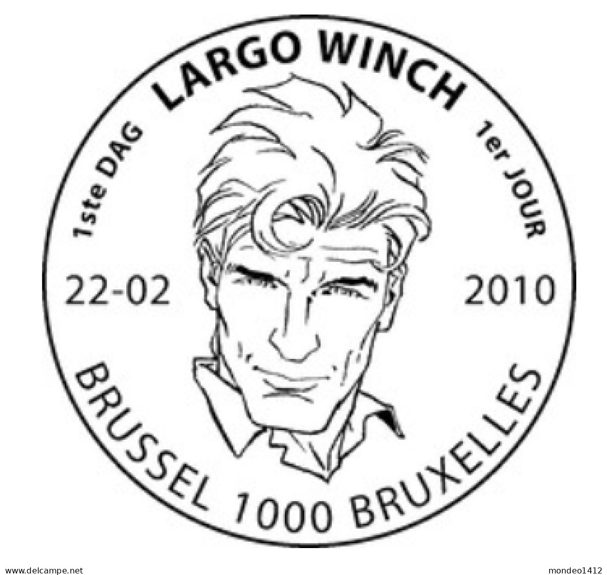 België OBP 3994 - Largo Winch - Gebruikt