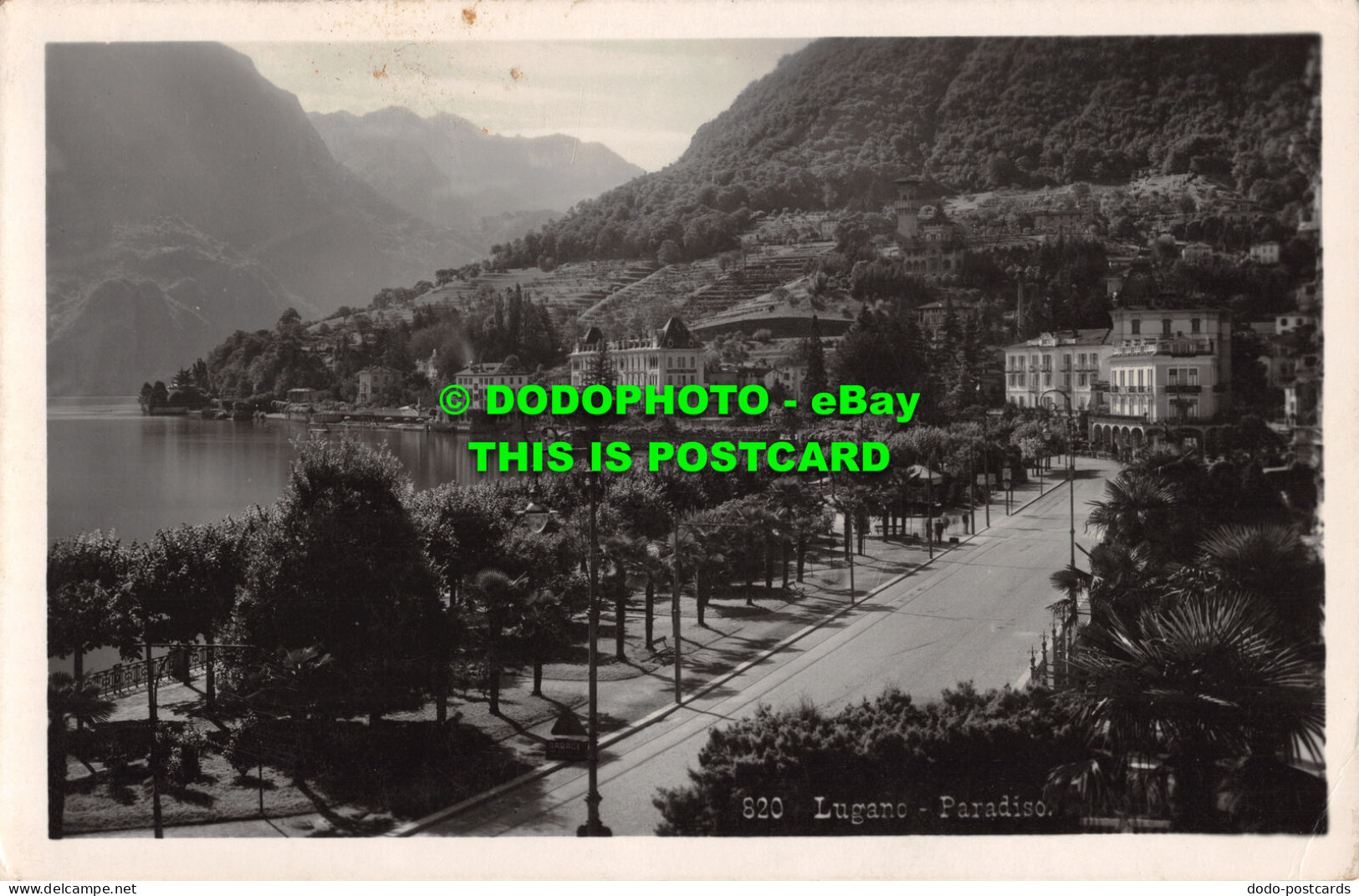 R507157 Lugano. Paradiso. Alfredo Finzi. 1929 - Mondo