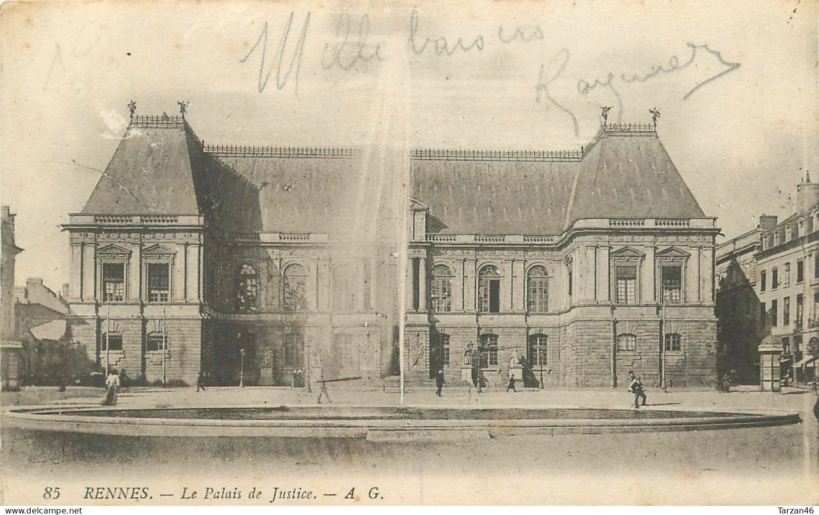 25.04.2024 - B - 85. RENNES - Le Palais De Justice - Rennes